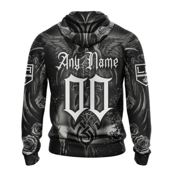 Los Angeles Kings Hoodie Special Design With Skull Art Hoodie