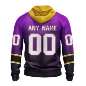 Los Angeles Kings Hoodie Special Retro Gradient Design Hoodie 2