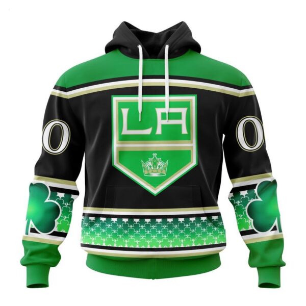 Los Angeles Kings Specialized Hockey Celebrate St Patrick’s Day Hoodie