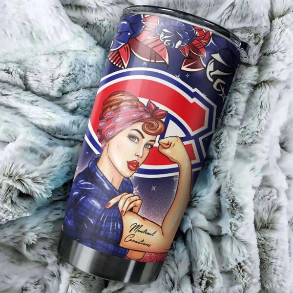 Montreal Canadians Strong Best Mom Ever Tumbler Hockey Gift Ideas