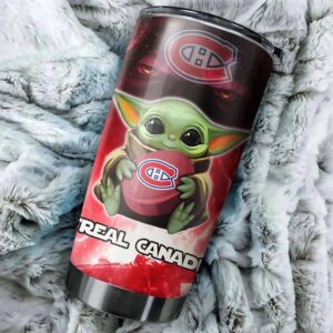 Montreal Canadians Tumbler Fans Will Love This Baby Yoda 1