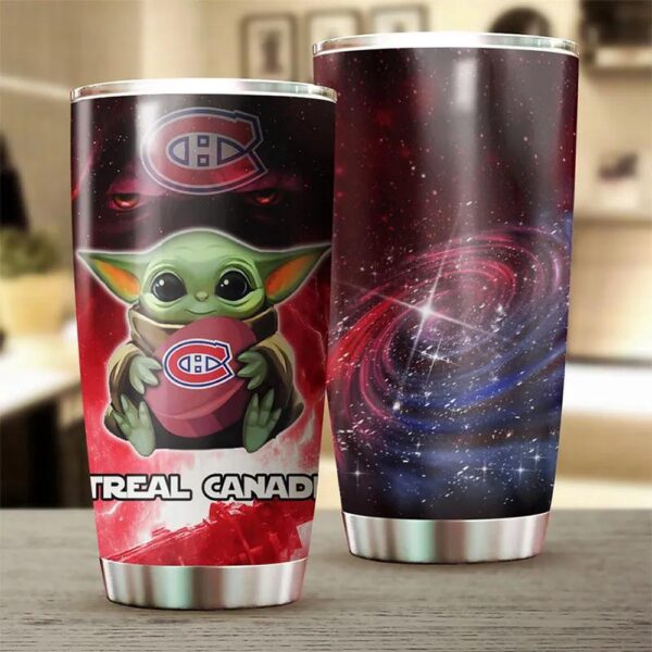 Montreal Canadians Tumbler Fans Will Love This Baby Yoda