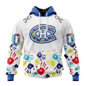 Montreal Canadiens Hoodie Special Autism Awareness Design Hoodie 1