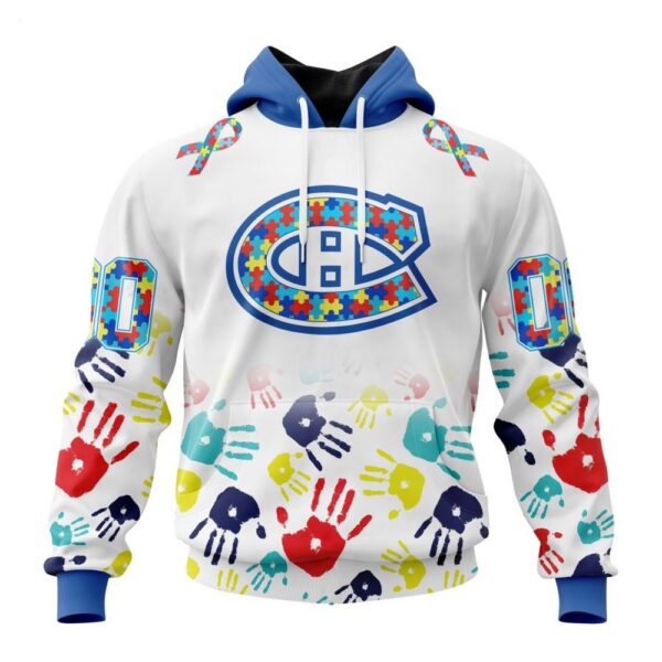 Montreal Canadiens Hoodie Special Autism Awareness Design Hoodie
