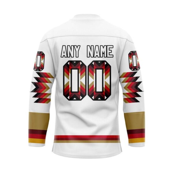 NHL Anaheim Ducks Hockey Jersey Special Design With Native Pattern Custom Jersey