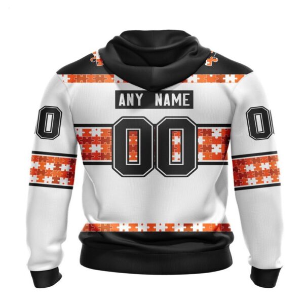 NHL Anaheim Ducks Hoodie Autism Awareness 3D Hoodie For Hockey Fans