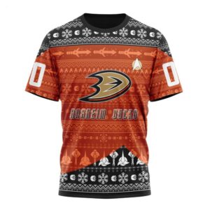 NHL Anaheim Ducks T Shirt Special Star Trek Design T Shirt 1