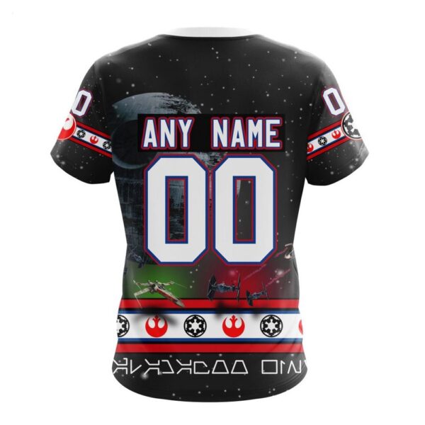 NHL Anaheim Ducks T-Shirt Special Star Wars Design 3D T-Shirt
