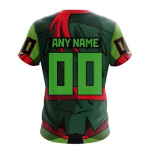 NHL Anaheim Ducks T Shirt Special Teenage Mutant Ninja Turtles Design T Shirt 2