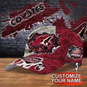 NHL Arizona Coyotes Baseball Cap Customized Cap For Sports Fans 2
