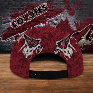 NHL Arizona Coyotes Baseball Cap Customized Cap For Sports Fans 4