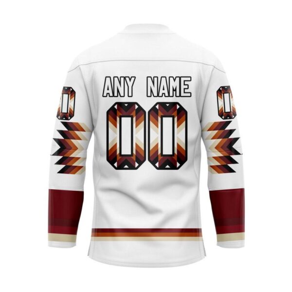 NHL Arizona Coyotes Hockey Jersey Special Design With Native Pattern Custom Jersey