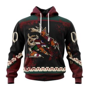 NHL Arizona Coyotes Hoodie Specialized Design Jersey With Your Ribs For Halloween Hoodie 1