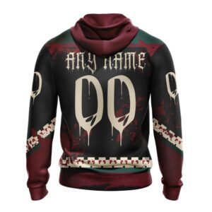 NHL Arizona Coyotes Hoodie Specialized Design Jersey With Your Ribs For Halloween Hoodie 2