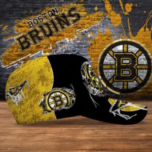 NHL Boston Bruins Baseball Cap Customized Cap For Sports Fans 3