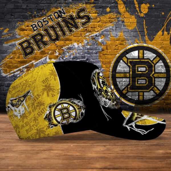 NHL Boston Bruins Baseball Cap Customized Cap For Sports Fans