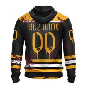 NHL Boston Bruins Hoodie Specialized Design Jersey With Your Ribs For Halloween Hoodie 2