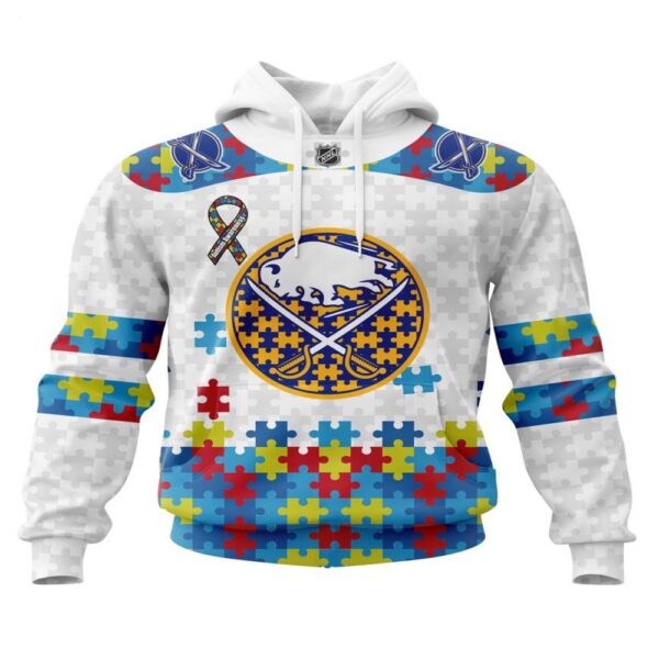 NHL Buffalo Sabres Hoodie Autism Awareness 3D Hoodie For Fans