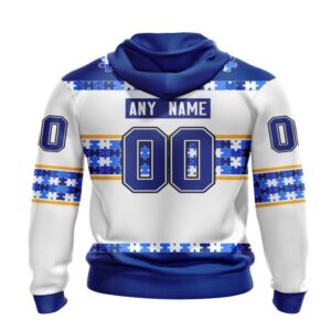 NHL Buffalo Sabres Hoodie Autism Awareness 3D Hoodie For Hockey Fans 2