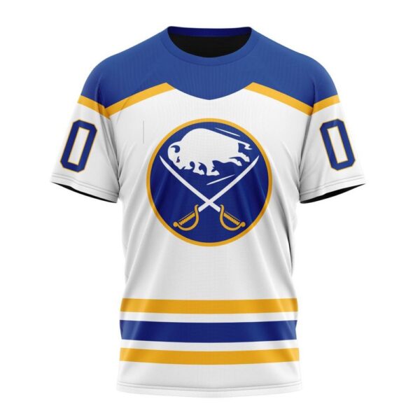 NHL Buffalo Sabres Personalized 2024 Away Kits T-Shirt