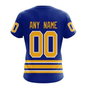 NHL Buffalo Sabres Personalized 2024 Home Kits T Shirt 2