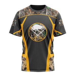 NHL Buffalo Sabres T Shirt Special Camo Hunting Design 3D T Shirt 1