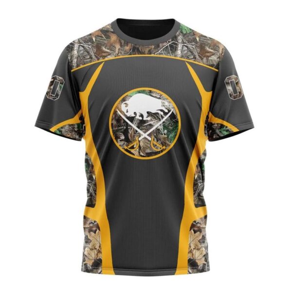 NHL Buffalo Sabres T-Shirt Special Camo Hunting Design 3D T-Shirt