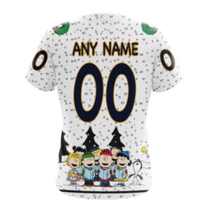 NHL Buffalo Sabres T Shirt Special Peanuts Design 3D T Shirt 2