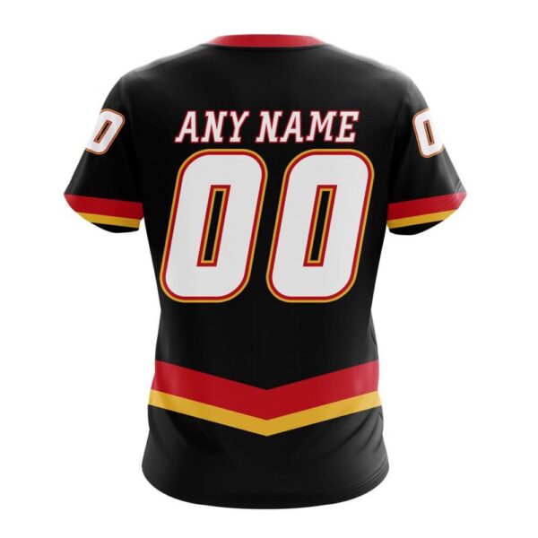 NHL Calgary Flames 2024 Black Alternate Kits T-Shirt