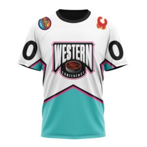 NHL Calgary Flames T Shirt All Star Western Conference 2024 T Shirt 1