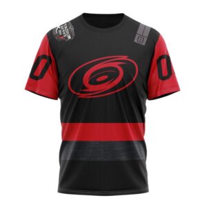 NHL Carolina Hurricanes 2024 Stadium Series Kits 3D T Shirt 1