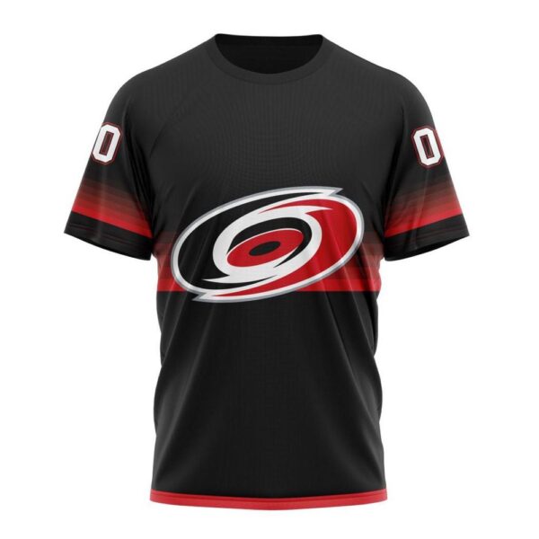 NHL Carolina Hurricanes 3D T-Shirt Special Black And Gradient Design Hoodie