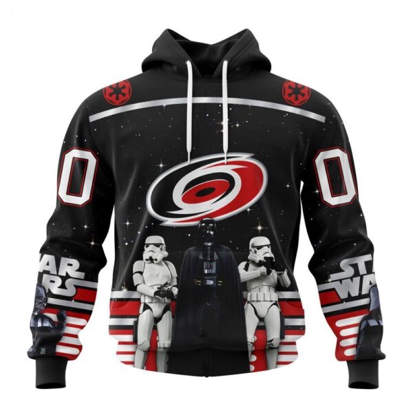 NHL Carolina Hurricanes Hoodie Special Star Wars Design May The 4th Be With You Hoodie