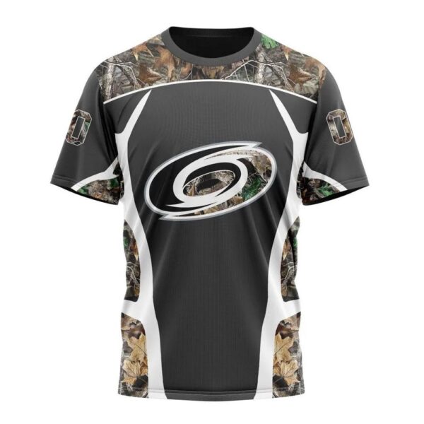 NHL Carolina Hurricanes T-Shirt Special Camo Hunting Design 3D T-Shirt