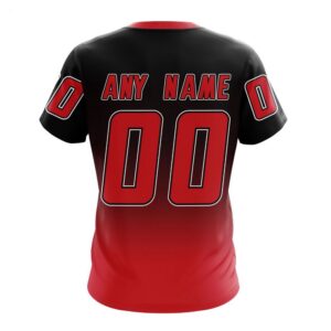 NHL Carolina Hurricanes T Shirt Special Retro Gradient Design T Shirt 2