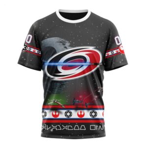 NHL Carolina Hurricanes T Shirt Special Star Wars Design 3D T Shirt 1