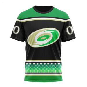 NHL Carolina Hurricanes T Shirt Specialized Unisex Kits Hockey Celebrate St Patricks Day T Shirt 1