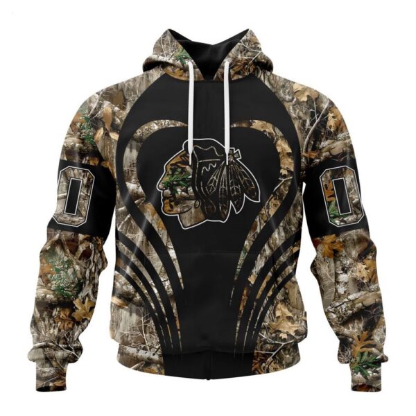 NHL Chicago Blackhawks Hoodie Special Camo Hunting Hoodie