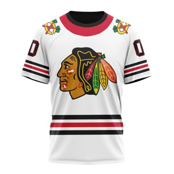 NHL Chicago Blackhawks Personalized 2024 Away Kits T-Shirt