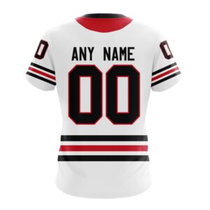 NHL Chicago Blackhawks Personalized 2024 Away Kits T Shirt 2