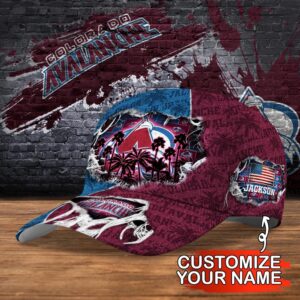 NHL Colorado Avalanche Baseball Cap Customized Cap For Sports Fans 2