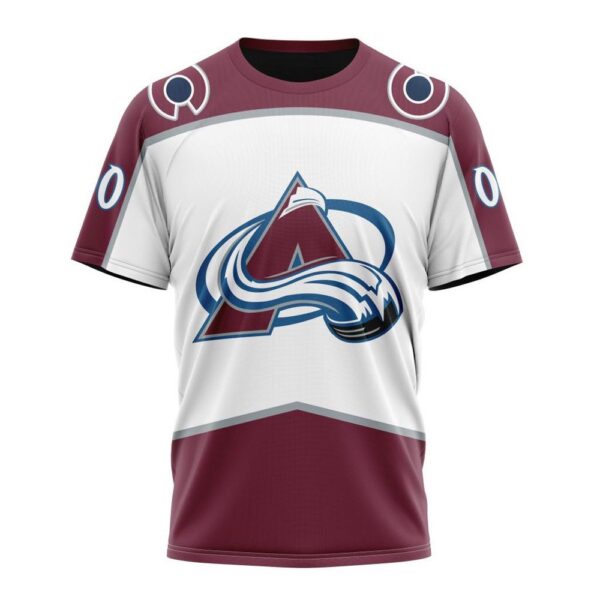 NHL Colorado Avalanche Personalized 2024 Away Kits T-Shirt