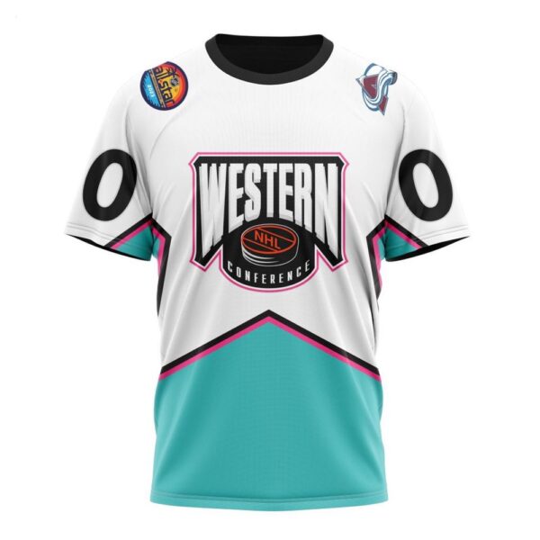 NHL Colorado Avalanche T-Shirt All-Star Western Conference 2024 T-Shirt