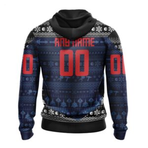 NHL Columbus Blue Jackets Special Star Trek Design Hoodie 2