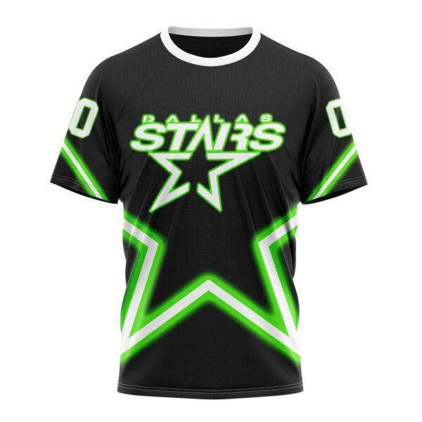 NHL Dallas Stars 3D T-Shirt New Gradient Series Concept Hoodie