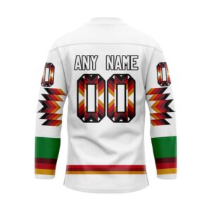 NHL Dallas Stars Hockey Jersey Special Design With Native Pattern Custom Jersey 2