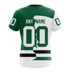 NHL Dallas Stars Personalize 2024 Home Mix Away T Shirt 2