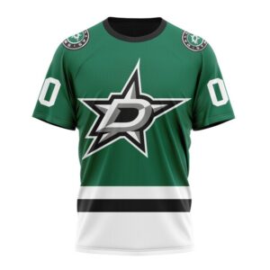 NHL Dallas Stars Personalized 2024 Home Kits T Shirt 1