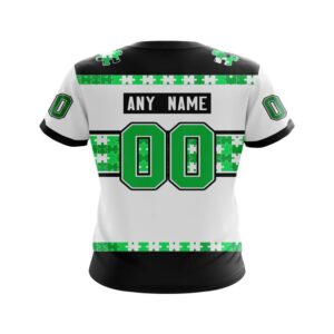 NHL Dallas Stars T Shirt Autism Awareness Custom Name And Number 3D T Shirt 2