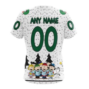 NHL Dallas Stars T Shirt Special Peanuts Design 3D T Shirt 2